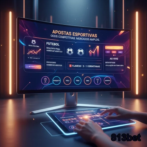 Tela da 813bet mostrando acesso a apostas esportivas ao vivo.