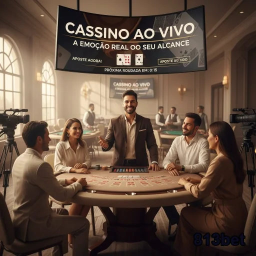 Interface da 813bet com jogadores em cassino ao vivo.