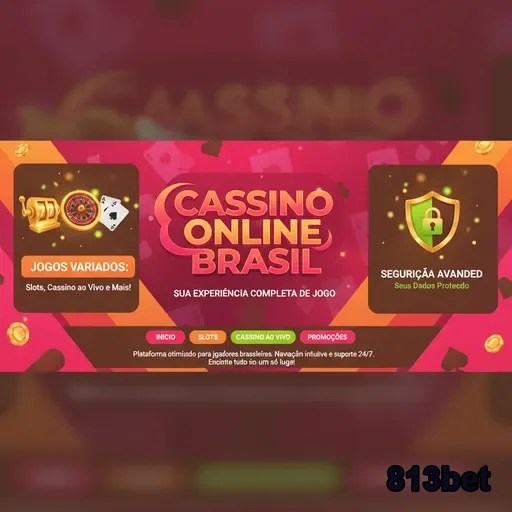 Jogador desfruta de slot games no 813bet Casino Online.