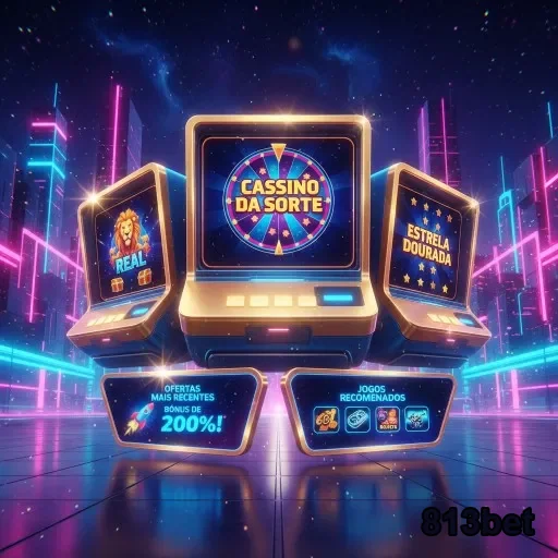 Interface do 813bet com jogos VIP e ofertas de bônus.